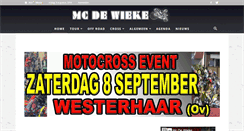 Desktop Screenshot of mcdewieke.nl