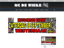 Tablet Screenshot of mcdewieke.nl